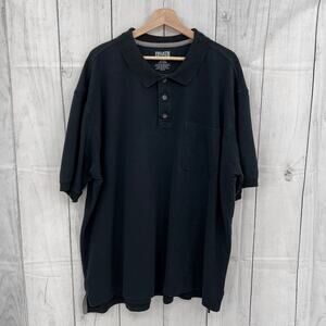Duluth Trading Co 2XL Men's Black Polo Shirt Tee Short Sleeve Collared Cotton